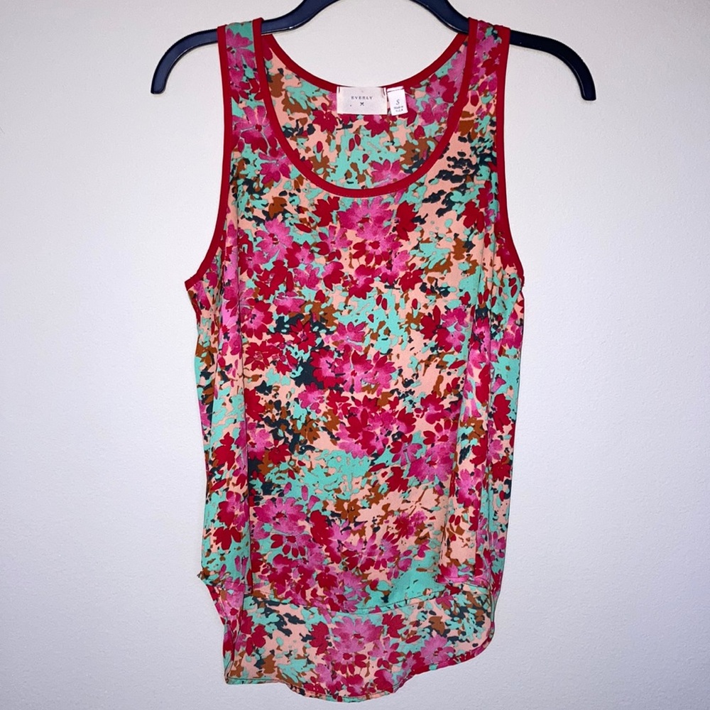 Everly Floral Tank Top